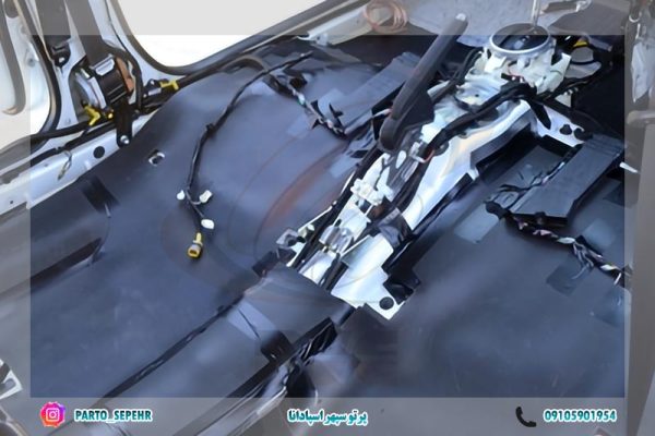 آموزش کامل نصب دمپینگ خودرو با عایق الاستومری پشت چسبدار 